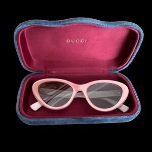 GUCCI PINK CAT EYE SUNGLASSES